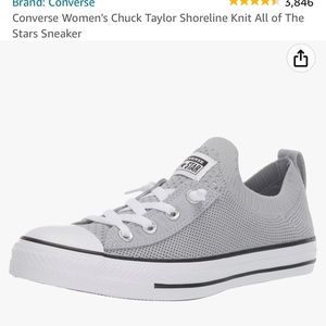 Chuck Taylor shoreline knit slip on Size 8